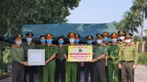 Công an Bắc Giang tiếp sức cho nơi tuyến đầu phòng chống dịch 