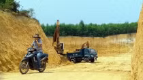 Cần xử lý nghiêm doanh nghiệp khai thác đất san lấp sai quy định