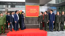 Công an tỉnh Thái Nguyên tổ chức Lễ gắn biển Công trình Trụ sở làm việc 
