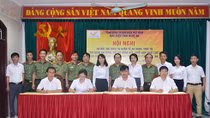 Ra mắt mô hình tự quản về ANTT tại Bưu điện Nghệ An
