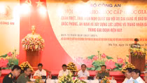 Quán triệt, thực hiện Nghị quyết Đại hội XII của Đảng về đảm bảo quốc phòng, an ninh