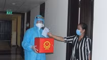 Hơn 700 cử tri Thừa Thiên Huế bỏ phiếu trong khu cách ly