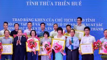 Phóng viên Báo CAND được Chủ tịch tỉnh Thừa Thiên Huế tặng bằng khen 