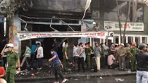 Cháy cửa hàng lúc rạng sáng, 3 người trong một gia đình tử vong