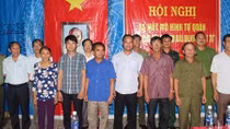 Mô hình “Tiếng kẻng liên gia đảm bảo ANTT” đầu tiên ở Huế
