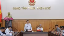 Phó Chủ tịch Quốc hội kiểm tra công tác chuẩn bị bầu cử tại Thừa Thiên Huế
