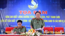 Tọa đàm nâng cao chất lượng chương trình Truyền hình, Phát thanh CAND