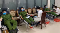 Tuổi trẻ Công an Thừa Thiên Huế tình nguyện hiến hàng trăm đơn vị máu 
