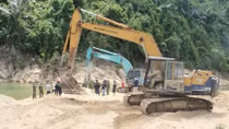 Huy động lực lượng, phương tiện tìm kiếm giai đoạn 5 tại thủy điện Rào Trăng 3