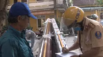 Công an TP Huế xử lý nghiêm tài xế xích lô vi phạm 