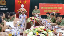 Thứ trưởng Nguyễn Văn Thành làm việc với Công an tỉnh Thừa Thiên - Huế