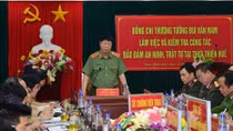 Thứ trưởng Bùi Văn Nam kiểm tra công tác đảm bảo ANTT tại Thừa Thiên - Huế