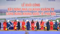 Khởi công nhà ga hành khách T2 sân bay Phú Bài 