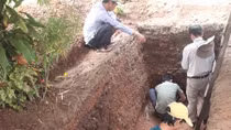 Các nhà khảo cổ tìm thấy gì tại khu vực nghi dấu tích lăng mộ vua Quang Trung