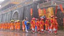 Tái hiện nghi lễ "Thướng Tiêu" vào ngày Tết của triều Nguyễn