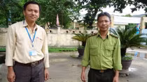 Thả một cá thể voọc chà vá chân nâu trở về tự nhiên