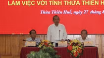 Phó Thủ tướng Thường trực Trương Hòa Bình làm việc với tỉnh Thừa Thiên - Huế