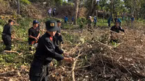 Đoàn viên, thanh niên Công an ra quân ngày 'Chủ Nhật xanh'