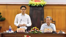 Phó Thủ tướng Vũ Đức Đam kiểm tra công tác thực hiện Nghị quyết 33-NQ/TW tại Thừa Thiên - Huế