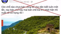 Bác thông tin bán 200ha đất trên núi Hải Vân cho người Trung Quốc