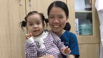 Điều trị thành công cho bệnh nhi 4 tuổi bị u quái hỗn hợp vùng mặt