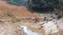 Tiếp tục tìm kiếm nạn nhân tại thủy điện Rào Trăng 3 sau khi hoàn thành đập dâng