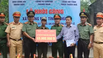 Báo CAND – Trungnam Group: Tặng nhà tình nghĩa cho Công an viên khó khăn