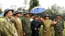 Trưởng Ban Tổ chức Trung ương Phạm Minh Chính động viên lực lượng cứu nạn tại thủy điện Rào Trăng 3 