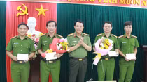 Công an tỉnh Thừa Thiên- Huế khen thưởng các đơn vị phá vụ án giết người 