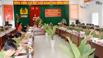 Hội nghị giao ban công tác XDLL Cảnh sát PCCC Cụm thi đua số 10, 11 và 12