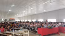 Tuyên truyền chính sách BHXH cho hàng trăm công nhân lao động ở các nhà trọ