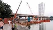Hà Nội: Chuẩn bị thi công 2 cầu vượt trên hồ Linh Đàm