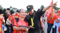 Lực lượng công an căng mình bào vệ an ninh trận bán kết AFF Cup 2018