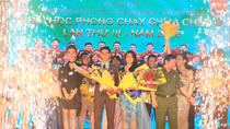 Cặp đôi tài sắc đăng quang sinh viên thanh lịch Đại học PCCC