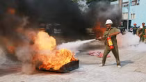 Sôi động hội thao hướng đến Kỷ niệm 55 năm Ngày truyền thống của lực lượng PCCC
