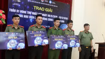 Trao giải hội thi Olympic tiếng Anh học sinh, sinh viên toàn quốc các trường CAND