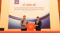 Mizuno ký hợp đồng tài trợ khủng với "truyền nhân" của Tiến Minh