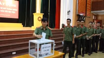 Học viên An ninh ủng hộ đồng bào vùng bão lũ các tỉnh miền Trung