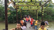 Bé 23 tháng tuổi suýt đứt ngón tay do kẹt vào máy rửa xe