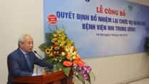 Giám đốc Bệnh viện Nhi Trung ương đột tử tại phòng làm việc