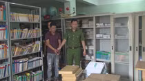 Sửa chữa trường học, trộm đồ trị giá 400 triệu 