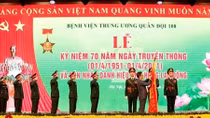 Bệnh viện Trung ương Quân đội 108 đón nhận danh hiệu Anh hùng lần thứ ba