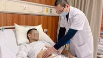 Bụng to bất thường, chàng trai sốc khi biết mang khối u nguy hiểm