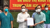 Hai bệnh nhân COVID-19 nặng của Bắc Giang xuất viện 