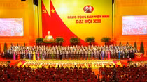 Ban Chấp hành Trung ương khoá XIII ra mắt Đại hội