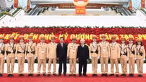 CSGT - đơn vị "mặt tiền" góp phần bảo vệ thành công Đại hội Đảng