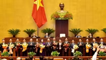 Bộ máy lãnh đạo sau khi được Quốc hội bầu, phê chuẩn có 28 thành viên