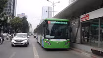 Hà Nội chuẩn bị triển khai vé điện tử trên buýt nhanh BRT