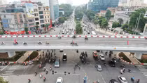 Cấm xe thô sơ, xe tải qua cầu vượt lớn nhất Hà Nội