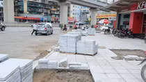 Hà Nội bất ngờ công bố kết luận chất lượng lát đá vỉa hè